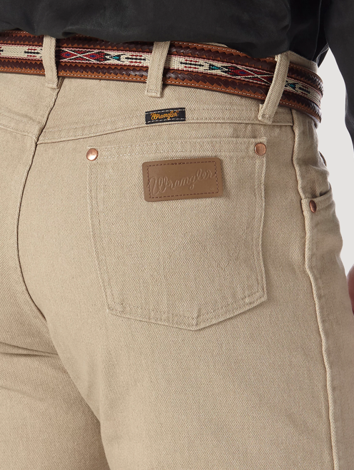1013MWZTN - Wrangler Men's Cowboy Cut® Original Fit Jean- Prewashed Tan