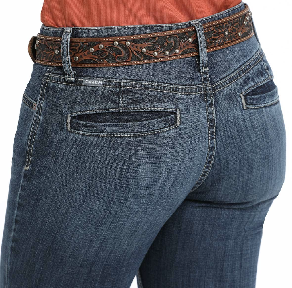 MJ8145092-Cinch Women's Lynden Slim Fit Jean-Dark