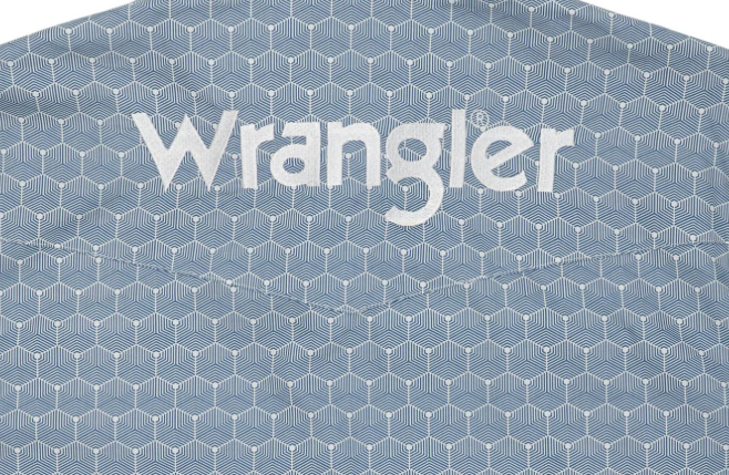 Wrangler® Logo Long Sleeve Shirt - Classic Fit Snaps