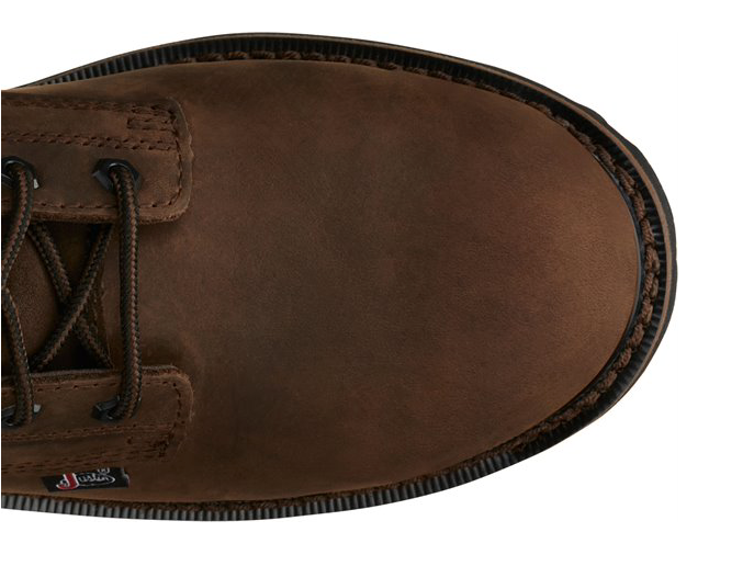 SE961 - Justin Men's Drywall Steel Toe Work Boot - Brown