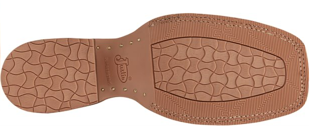 JE700 - Justin Women's Willa Boot - Tan Smooth Ostrich