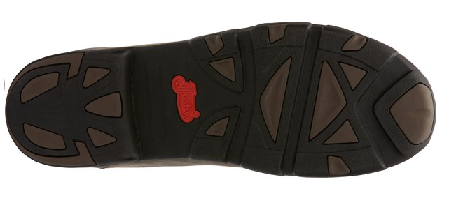 232 - Justin Men's Cappie Shoe - Dark Brown