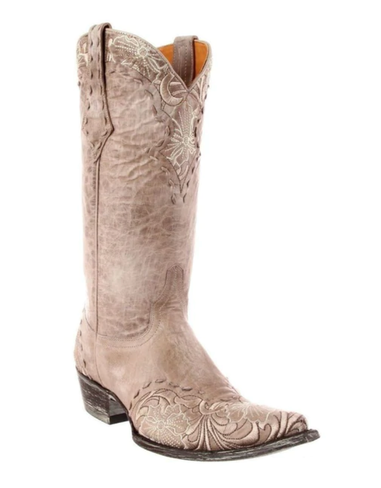 L640-3 - Old Gringo Women's Erin Boot - Bone