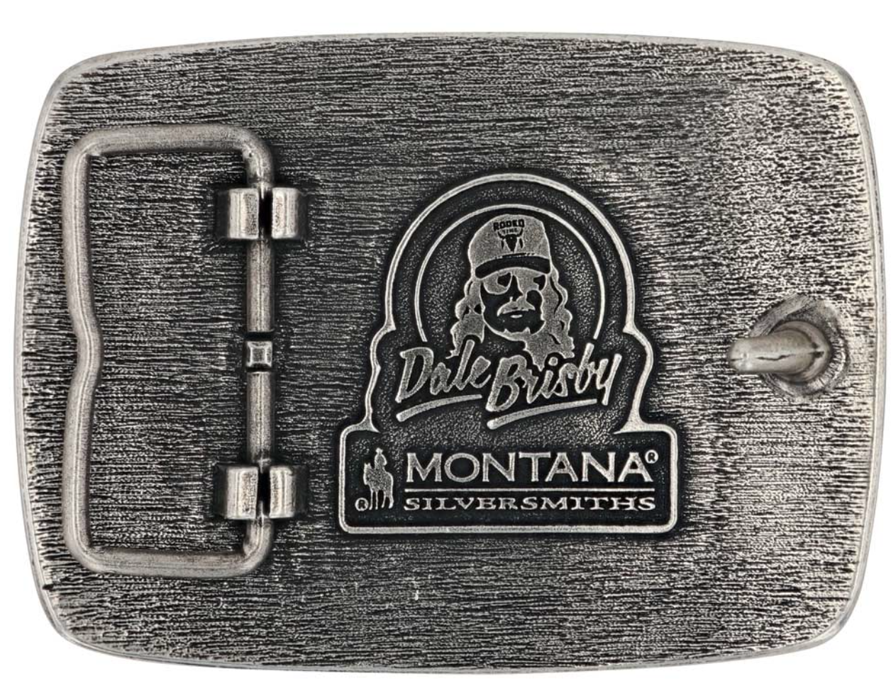 A917DB- Montana Attitude Buckles- AB- Dale Brisby Bulls and Fools