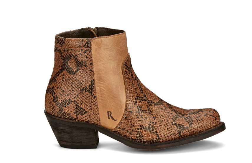 RM131 - Justin Women's Reba NEL Brown Snake Print