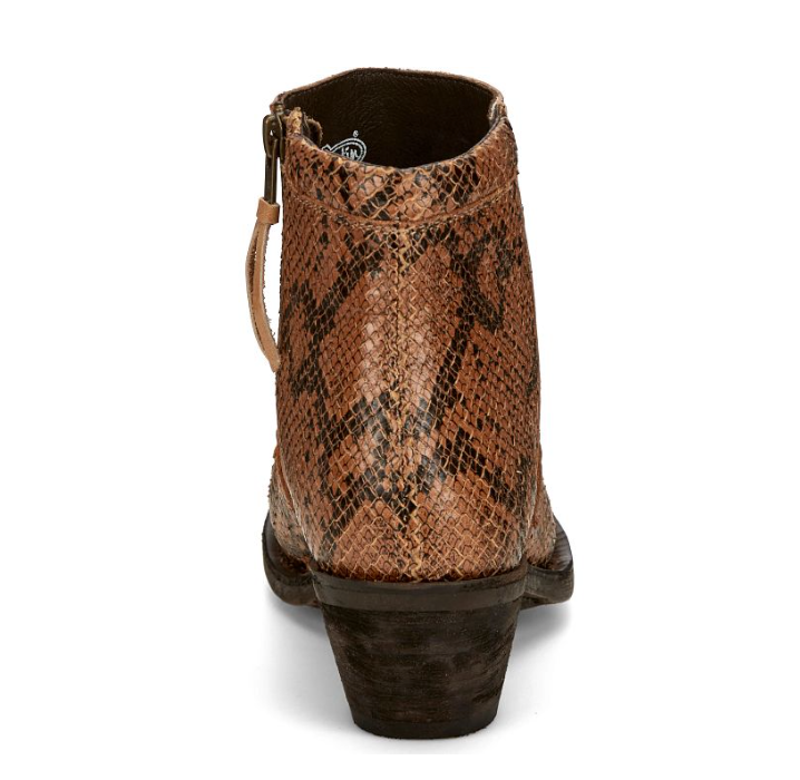 RM131 - Justin Women's Reba NEL Brown Snake Print