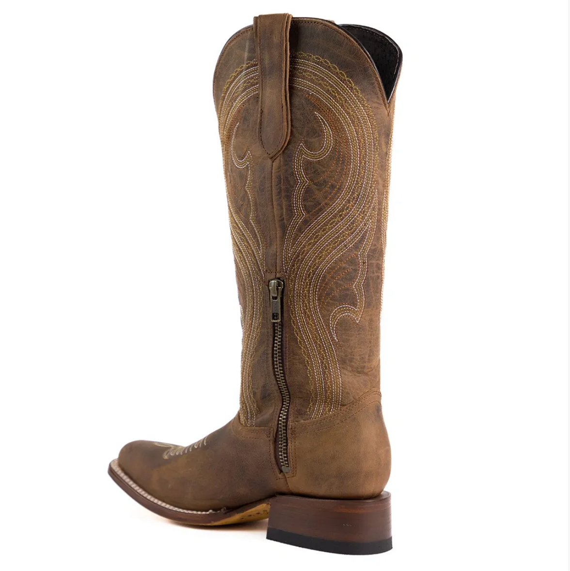2807 - Rockin Leather Women's - Mad Dog Square toe