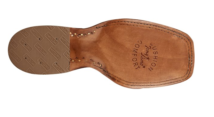 SA6054 - Tony Lama Women’s Delora Pirarucu Boot - Chocolate