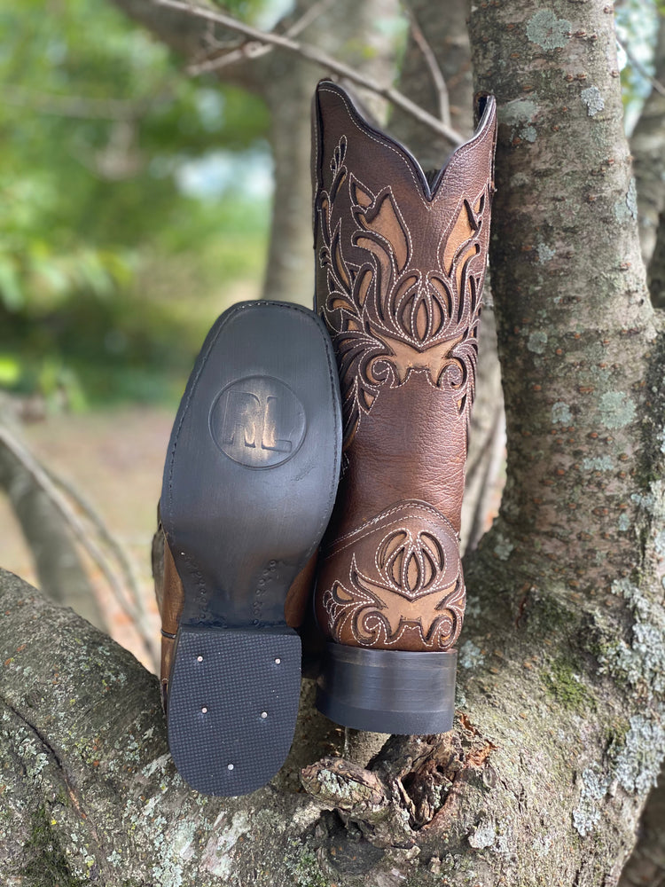 
                  
                    2811 - Rockin Leather Women’s Gaucho Tan Laser Cut Western Boots
                  
                