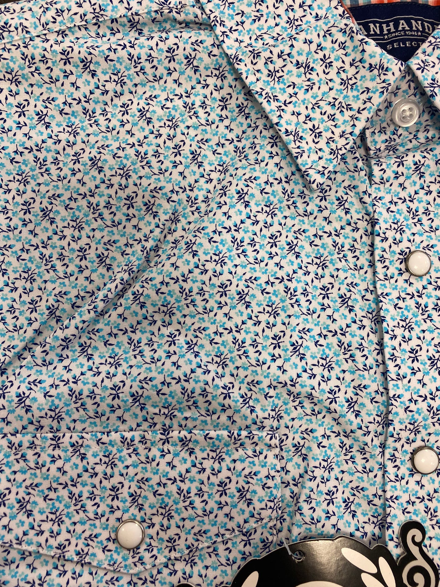 
                  
                    PMN2S03776 - Panhandle Men's Pearl Snap- Turquoise
                  
                
