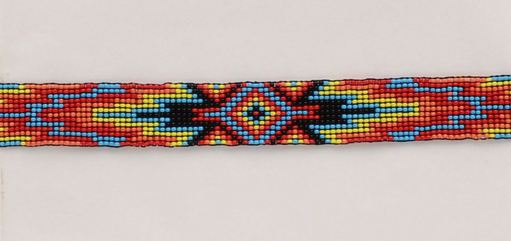 0273597 - Twister Hatband Beaded Stretch - Multi