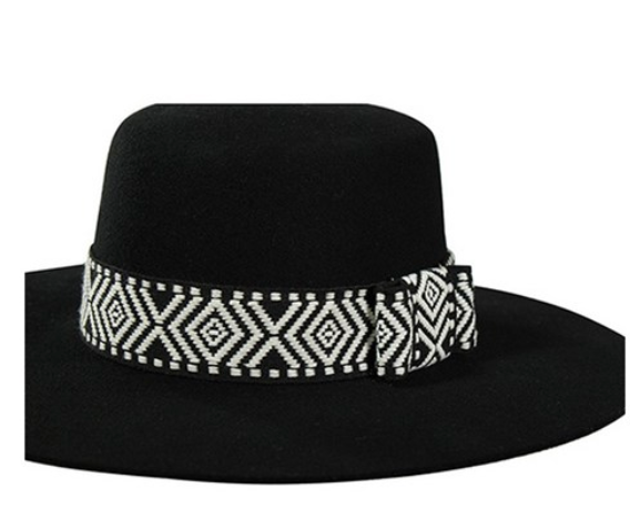 0276001 - Twister Hatband Aztec pattern Hatband