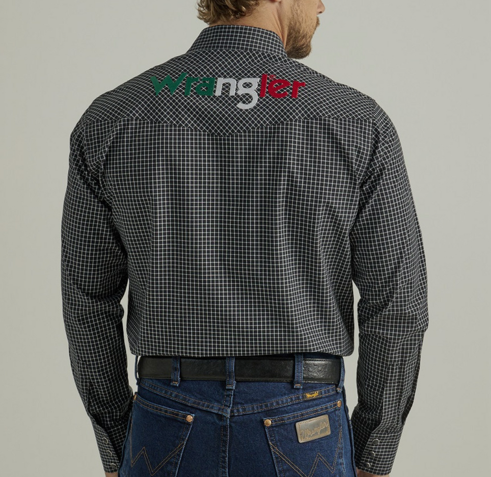 
                  
                    112330376- Wrangler Men's - Black Plaid
                  
                