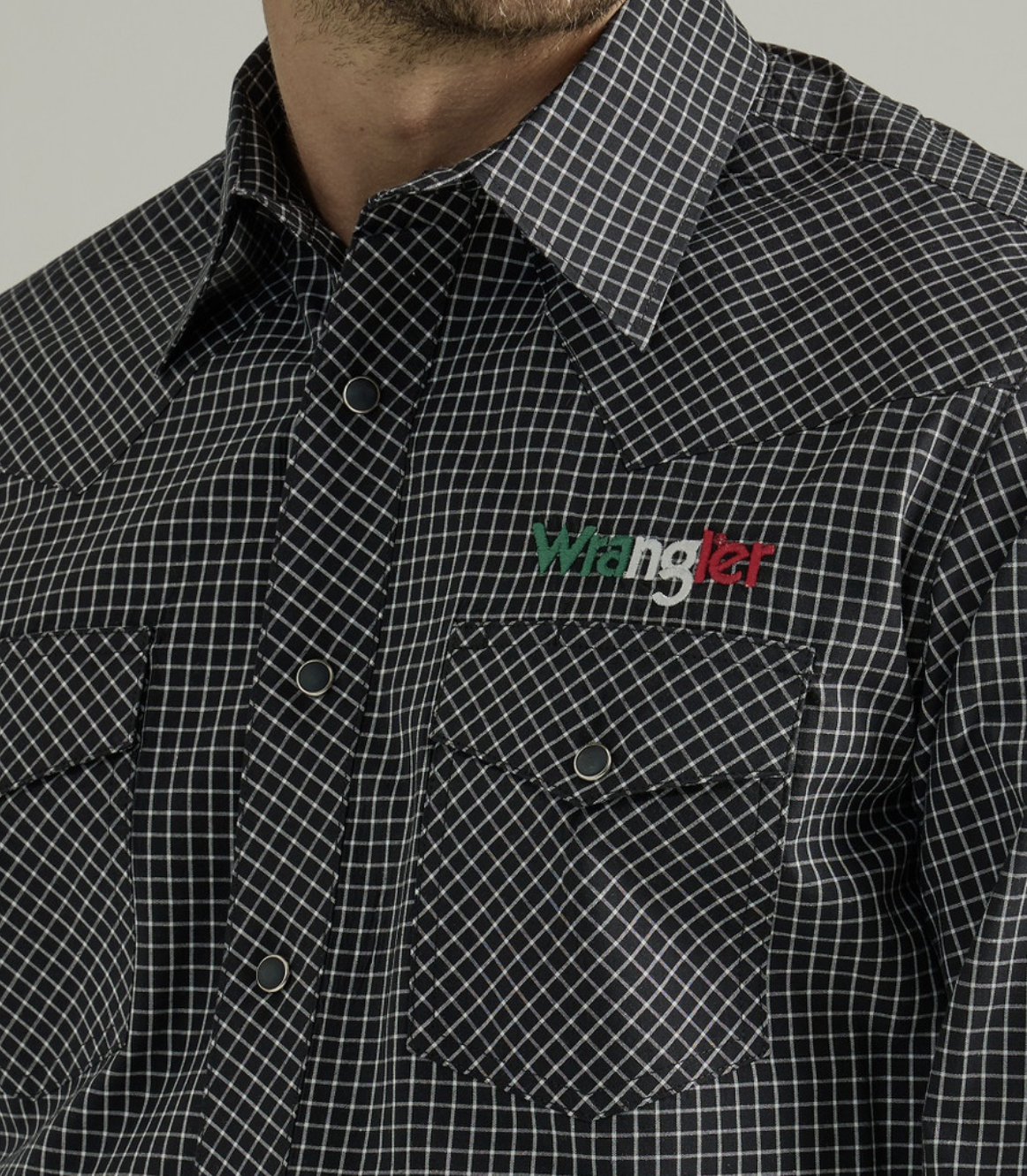 
                  
                    112330376- Wrangler Men's - Black Plaid
                  
                