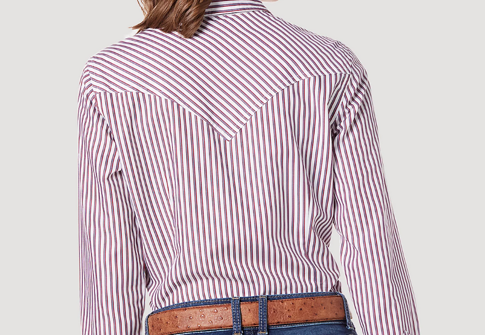 
                  
                    112336526 - Wrangler Women’s Retro LS Striped Western Snap Top - Stripe
                  
                