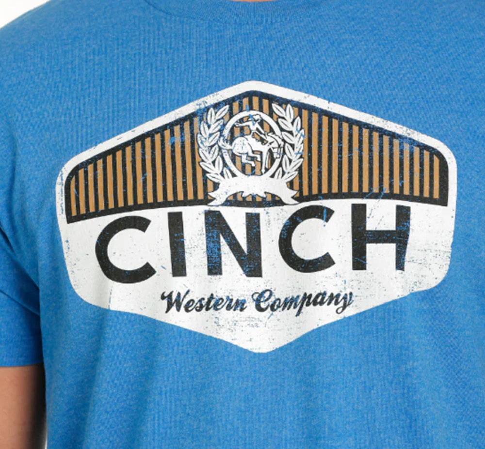 
                  
                    MTT1690556 - Cinch Men's Camp Tee- Heather Blue
                  
                