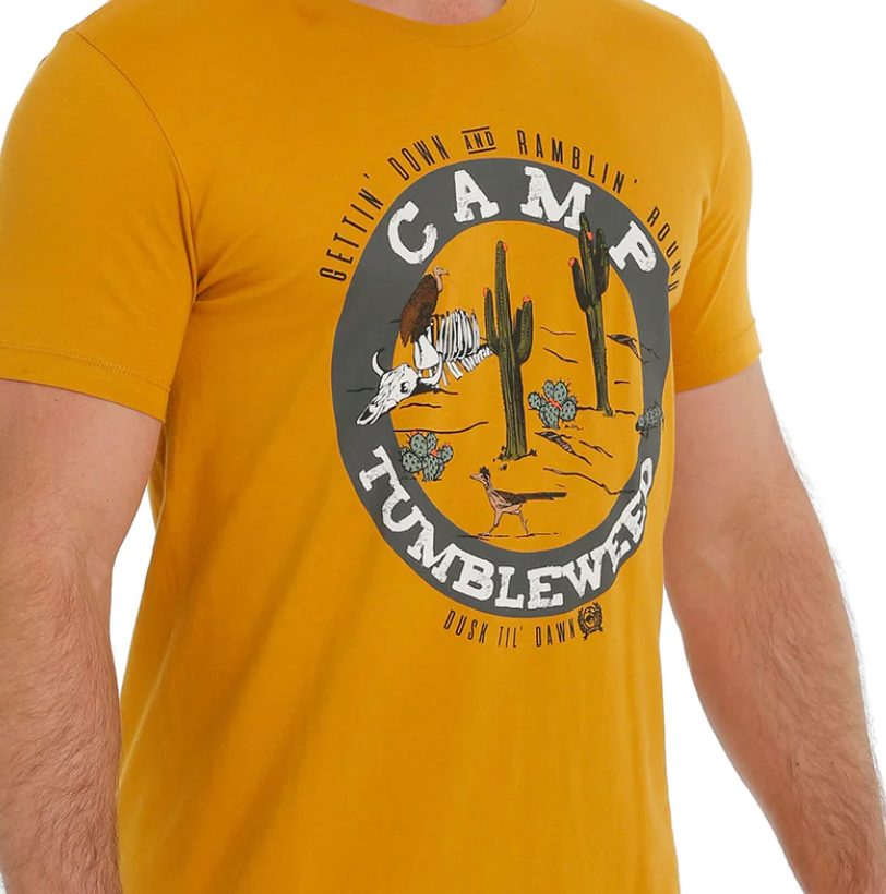 
                  
                    MTT1690565 - Cinch Men's Camp Tee- Heather Blue
                  
                