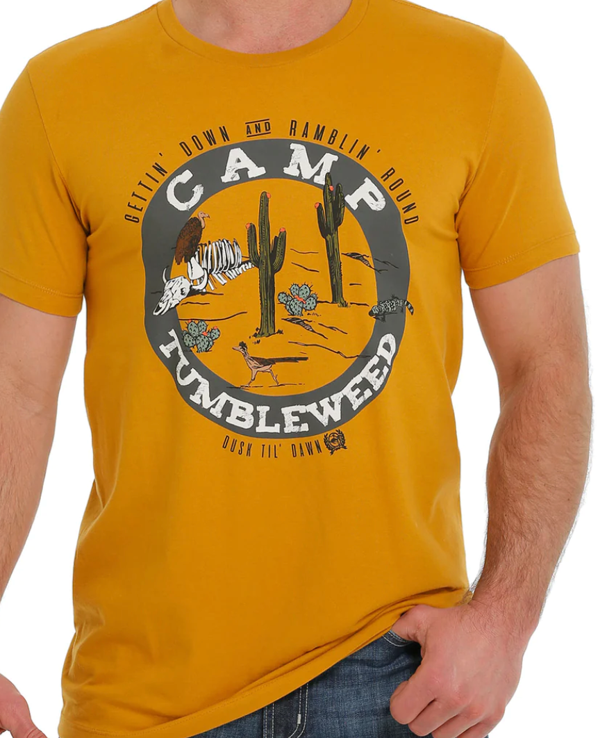 
                  
                    MTT1690565 - Cinch Men's Camp Tee- Heather Blue
                  
                
