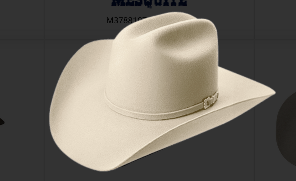 M36881641- MHT Cattleman Crown Felt Hat - Moab - SilverBelly