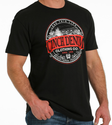 MTT1690559 - Cinch Men's Tee- Black