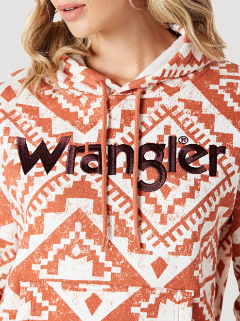 
                  
                    112335652 - Wrangler Women’s Bold Logo Cinched Hoodie - Ginger Spice
                  
                