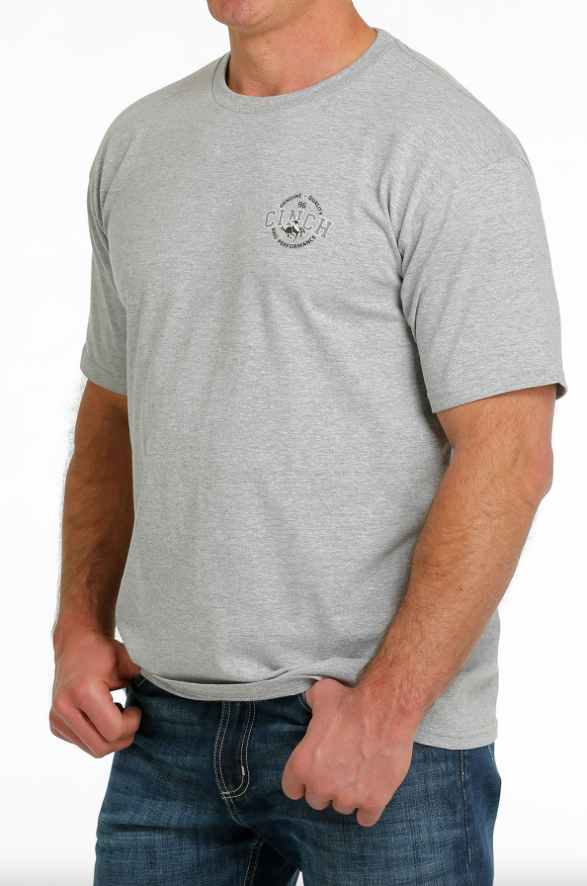 MTT1690557 - Cinch Men's Tee- Heather Gray