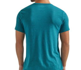 
                  
                    112339561 - Wrangler Men’s SS Tee- Cyan Heather
                  
                