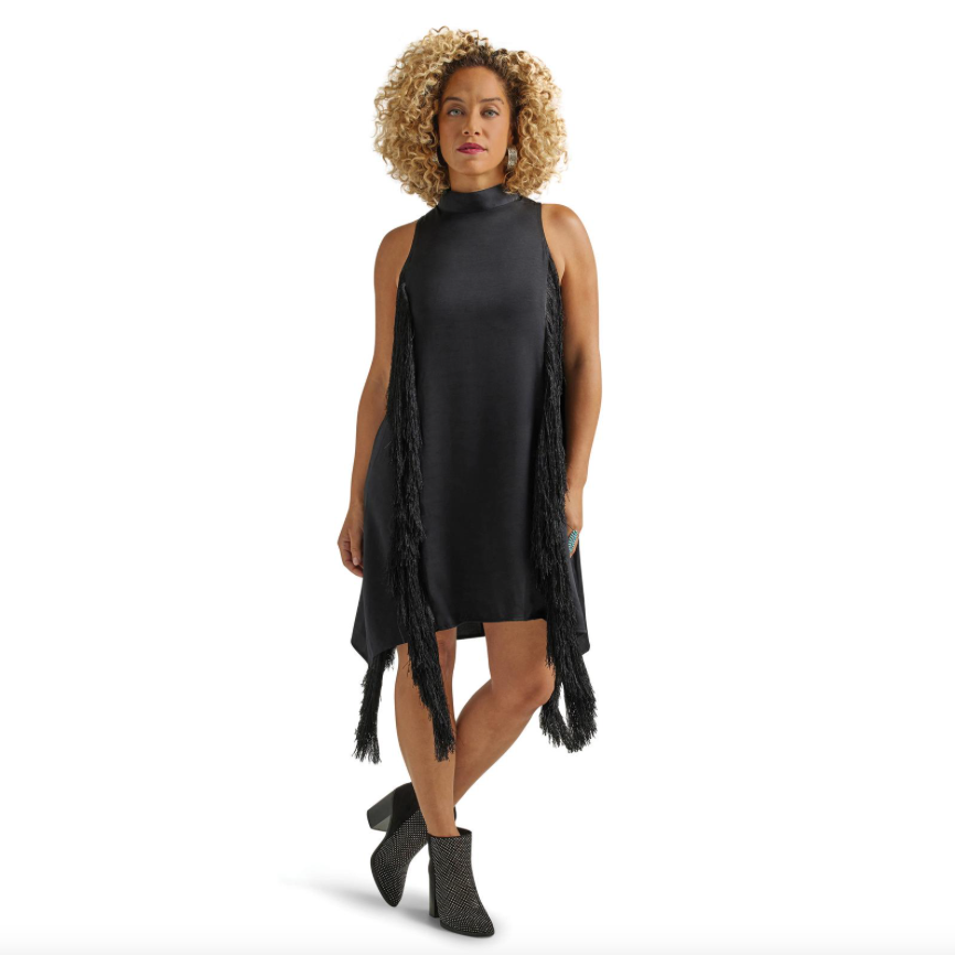 112342521 - Wrangler Women’s Retro Party Dress - Black