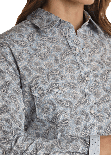 
                  
                    RSWSOSR19J - Rock&Roll Denim Women’s LS Snap shirt
                  
                