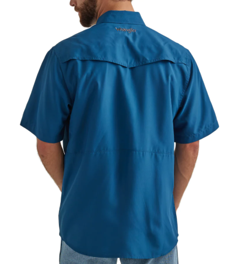 
                  
                    112344573 - Wrangler® Performance Short Sleeve Shirt - Classic Fit - Blue
                  
                