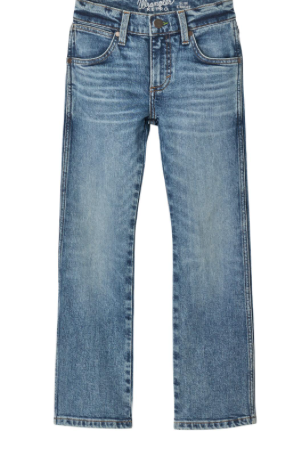 112344608 - Wrangler Boy's Retro Slim Straight Regular Jeans