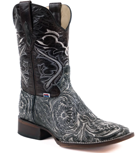 1220 - Rockin Leather Men's Sedona Distressed Tooled