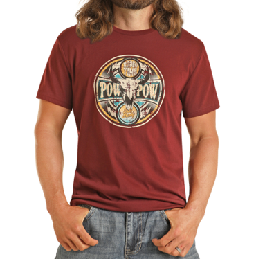 BU21T04431 - Men's Dale Brisby Pow Pow Tee