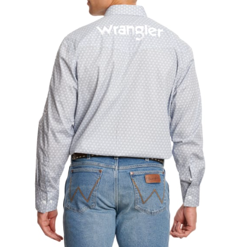 
                  
                    112346235 - Wrangler Men's Geo Print Long Sleeve Western Shirt
                  
                