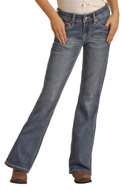 
                  
                    BG4MD04239 - HORSE EMBROIDERED FIT BOOTCUT JEANS
                  
                