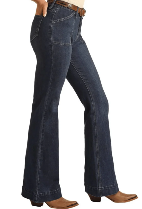 
                  
                    BW5HD03994- Rock And Roll Denim women's Jeans
                  
                