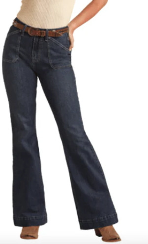 
                  
                    BW5HD03994- Rock And Roll Denim women's Jeans
                  
                