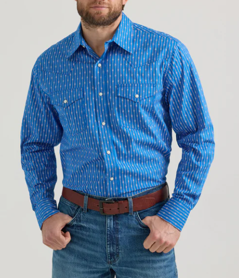 112352213- Men's Wrangler 20X Competition Advanced Comfort Snap Front Shirt