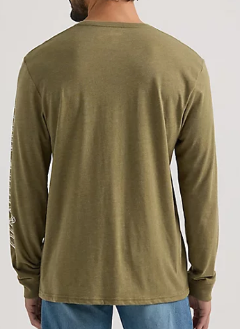 
                  
                    112350077- Wrangler Men's LS Tee- Olive
                  
                