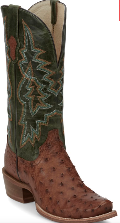 SA8268- Tony Lama Mens Rylen Full Quill- Brandy