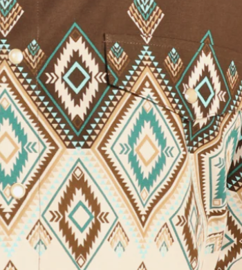 
                  
                    SMN2S04459-Panhandle Mens Aztec Diamond Border- Brown
                  
                