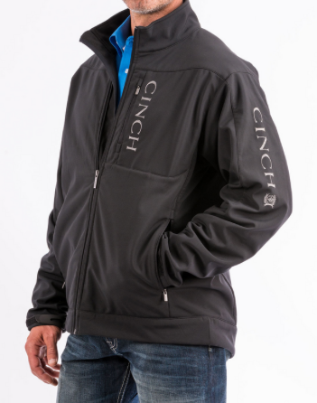 MWJ1043014- Cinch Men's Concealed Carry Full Zip- Black