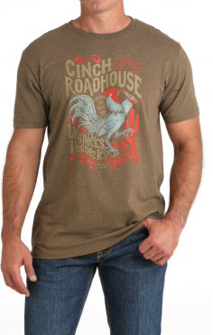 MTT1690638 - Cinch Men's T-Shirt - Brown