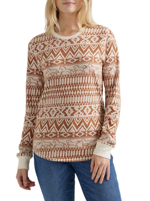 112356696-Wrangler Retro Women's LS-Rust