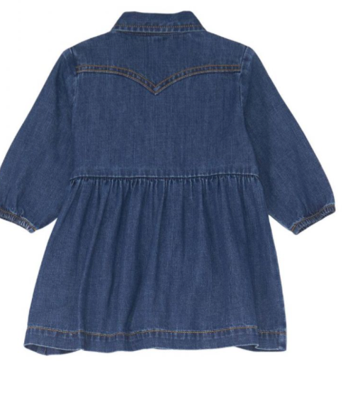 
                  
                    112356563-Wrangler infant Girl's Denim Dress- Blue
                  
                