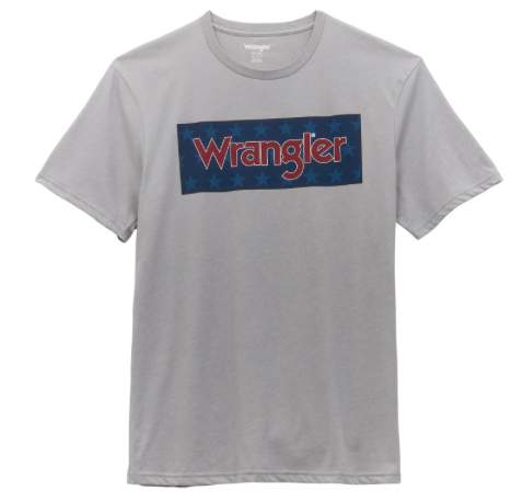 112353906 - Wrangler® Short Sleeve T-shirt - Regular Fit - Ultimate Gray Heather