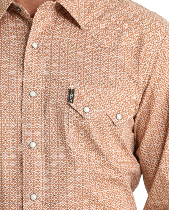
                  
                    MTW1301078-Cinch Men's Modern Fit Snap LS- Gold
                  
                