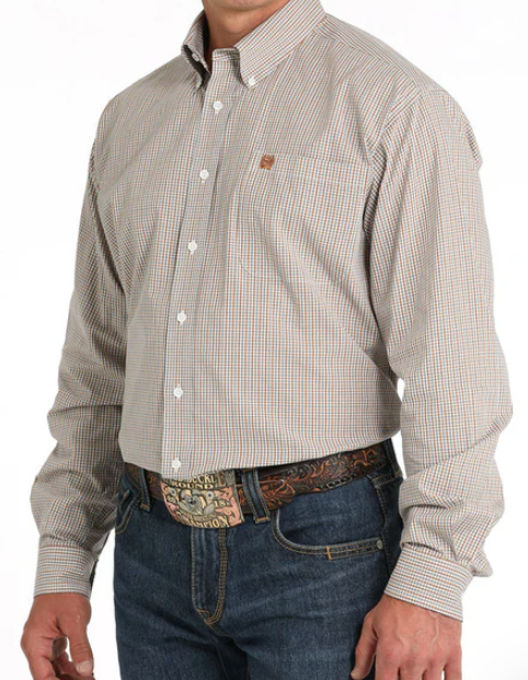 
                  
                    MTW1105820 - MEN'S GEOMETRIC PRINT BUTTON-DOWN WESTERN SHIRT - BROWN
                  
                