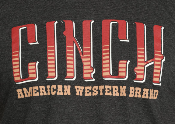 
                  
                    MTT1690650-Cinch Men's SS Tee- Charcoal Heather
                  
                
