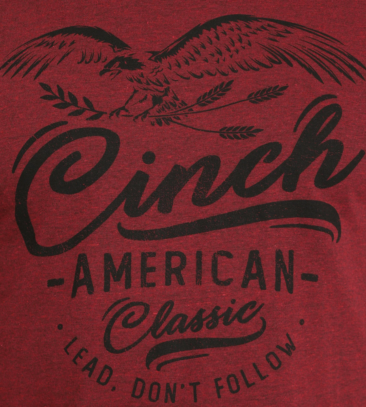 
                  
                    MTT1690649-Cinch Men's Graphic Tee-Maroon
                  
                
